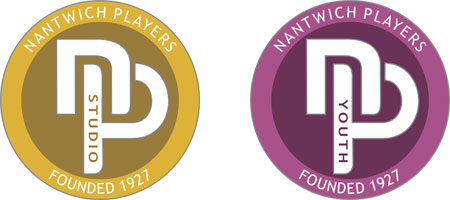 Nantwich Players Studio and Nantwich Players Youth logos