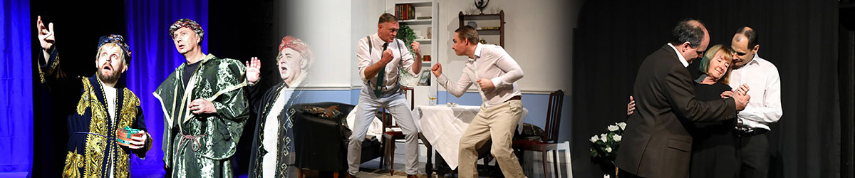 Montage of plays performed in Nantwich Theatre