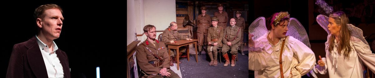 Montage of plays performed in Nantwich Theatre