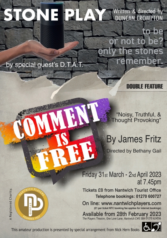 Double Bill: Stone Play & Comment is Free